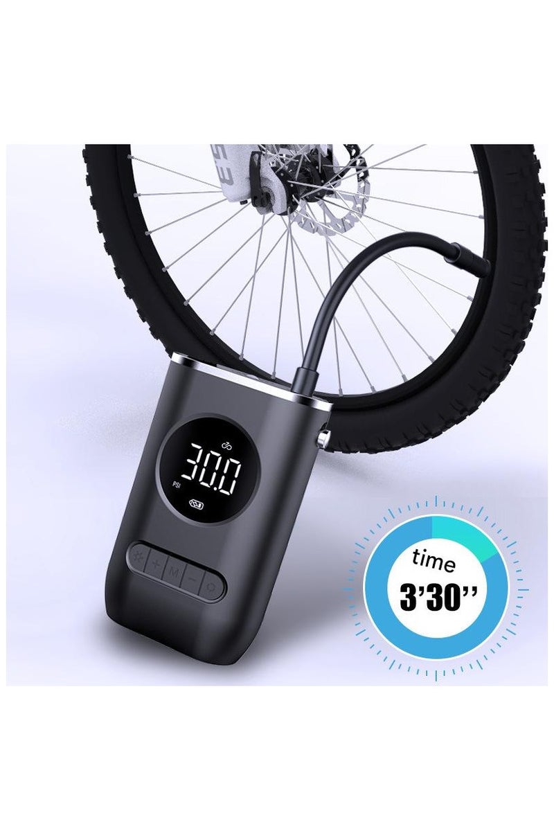 Wireless charging car car hand-held air pump with air pump car electric portable tire air pump - Image 4