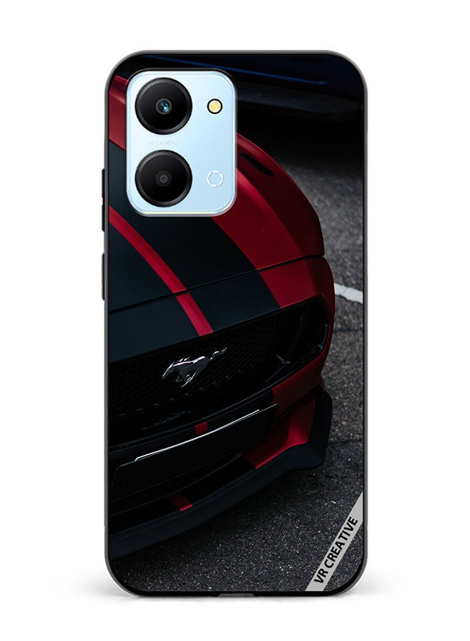 VR CREATIVE Protective Case Cover For Honor Play7T Mustang Design Multicolour - Image 1