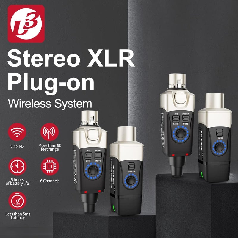 Xvive U3D Stereo XLR Plug-on Wireless System - Image 2