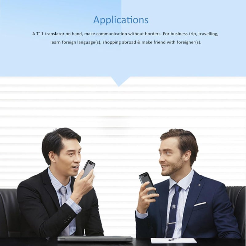 Eacam T11 Portable Language Translator Device with 134 Languages and Photo Translation - Image 4