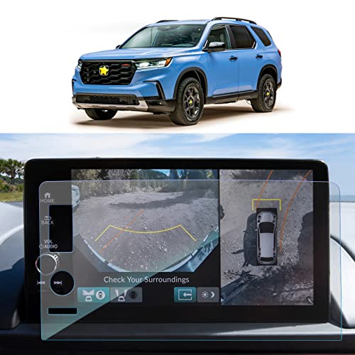 SKTU حماية شاشة SKTU لسيارة هوندا بايلوت EX-L/TrailSport/Touring/Elite/Black Edition 2023-2025 شاشة 9 بوصة زجاج مقسى مضاد للخدش فائق الوضوح - Image 1