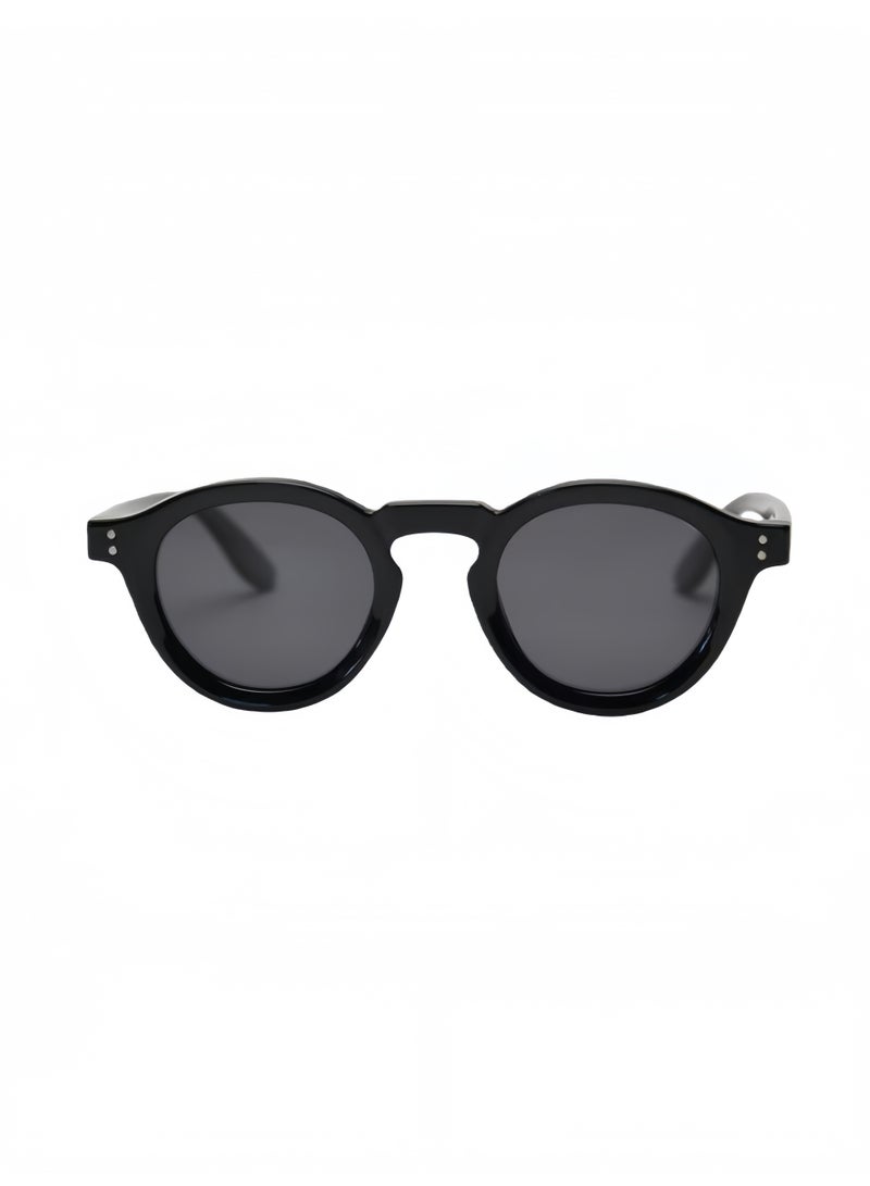UV400 retro polarized sunglasses, fashionable round men's sunglasses, suitable for driving, fishing, beach, desert travel, daily outdoor activities - Image 4