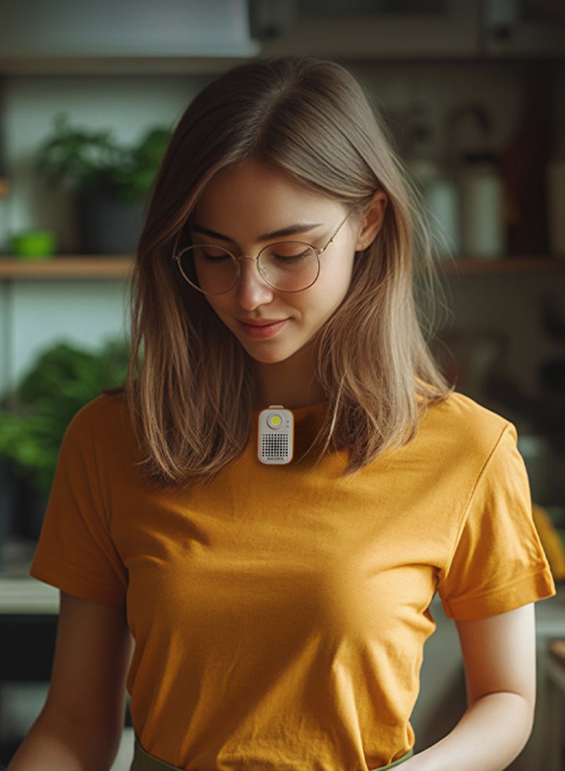 TRANSFORMERS TF-Y07 Pro Wireless Speaker, Magnetic Suction, 5H Playtime, Bluetooth V5.4 With Lighting Effects - Beige - Image 5