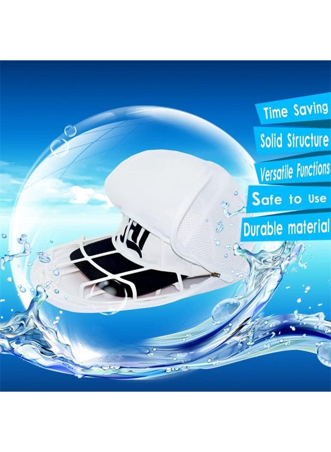 هومستر 2 حزمة كيس غسيل القبعة لغسالة الغسيل ، غسالة القبعة مع أكياس الشبكة ، غسالة القبعة لقبعات البيسبول - Image 5