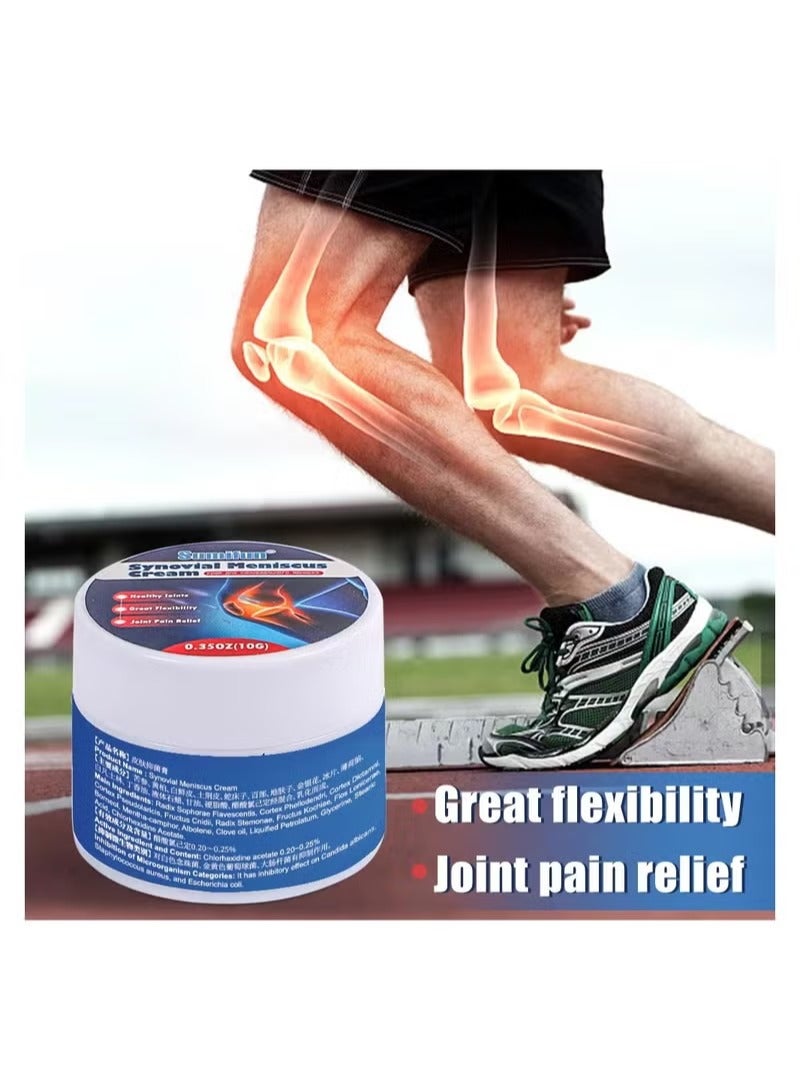 Sumifun Knee Joint Pain Relief Ointment Meniscus Damage Leg Knee Arthritis Cream Fast Absorbing Hand And Foot Tenosynovitis Cold Gel Quick Relief Joint And Bone Therapy Cream For Muscle And Joint Pain - Image 2