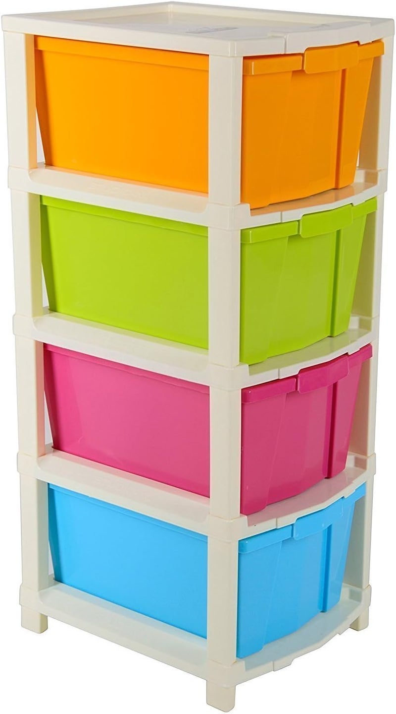 Joyful Studio 4 Xtra Large Modular Drawer System, Multicolor, plastic - Image 3