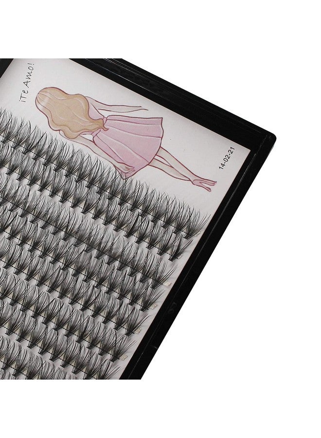 Dedila 8 22 مم لاختيار 20D/40D رموش فردية صناعية مجموعة رموش سمك 0.07 مم D Curl طبيعية طويلة سوداء ناعمة خفيفة الوزن 3D تمديدات رموش عيون مظهر دراماتيكي (11 مم) - Image 1