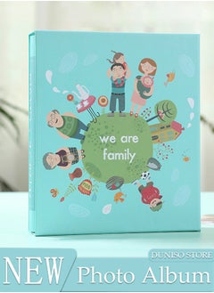 DUNISO 200 Pockets Cartoon Photo Album for 6 Inches Photos Portable Photo Album for Family Wedding Boys Girls  - Image 1
