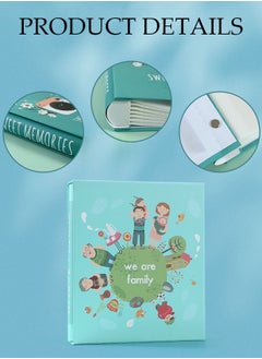DUNISO 200 Pockets Cartoon Photo Album for 6 Inches Photos Portable Photo Album for Family Wedding Boys Girls  - Image 5