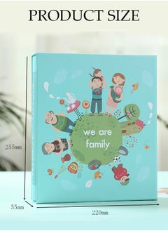 DUNISO 200 Pockets Cartoon Photo Album for 6 Inches Photos Portable Photo Album for Family Wedding Boys Girls  - Image 4