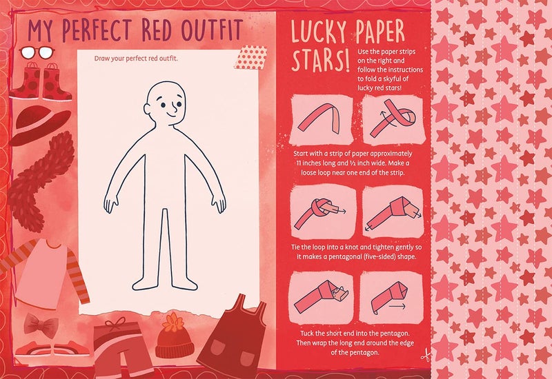 My Favorite Color Activity Book: Red  - Image 4