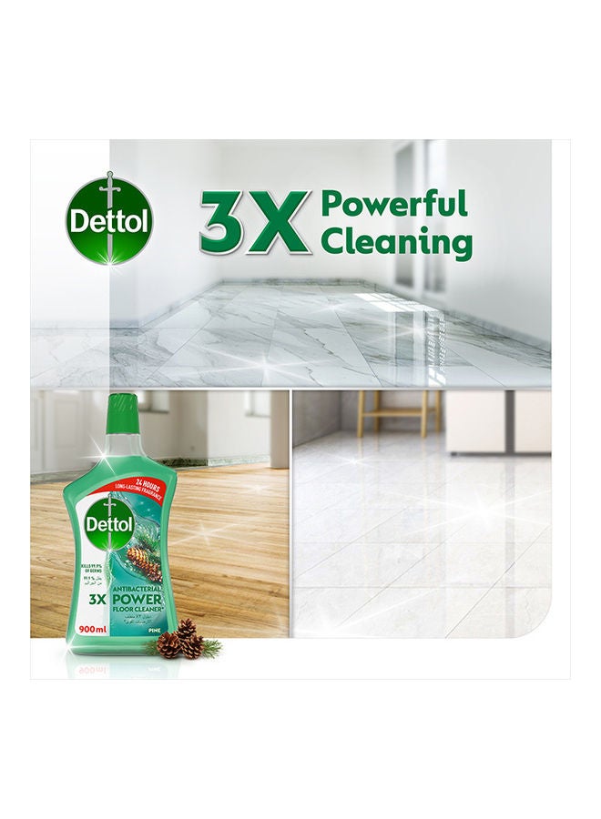 Dettol Pine Antibacterial Floor Cleaner Pack Of 2 900ml - Image 3