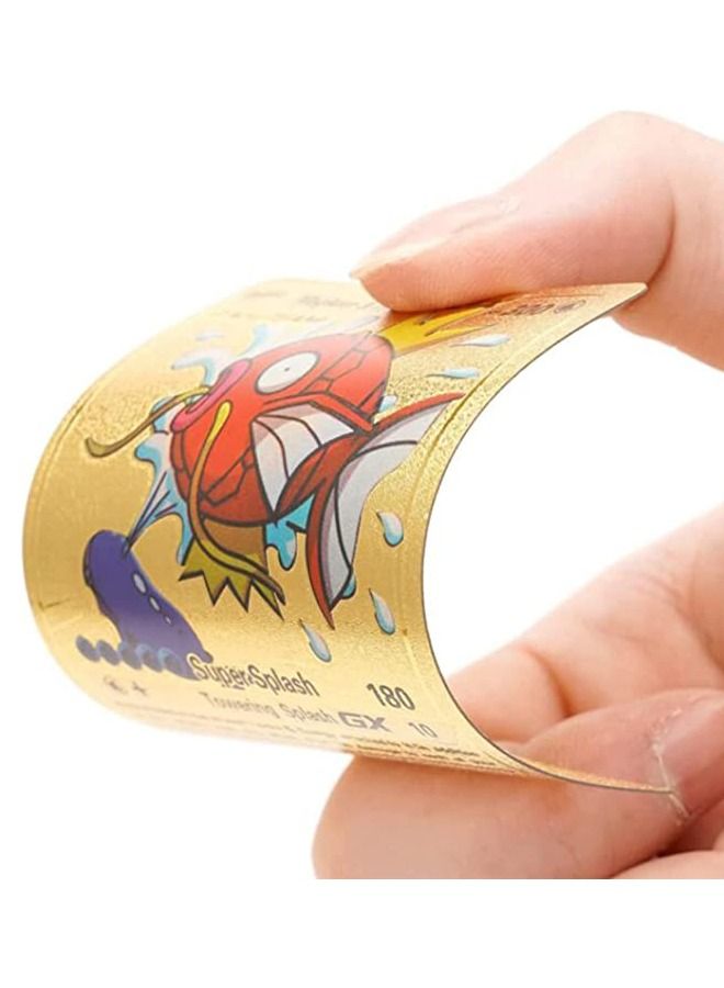 55-Piece Gold Cards Packs Vmax DX GX Rare Golden Cards Best Gift For Collectors And Kids  - Image 3