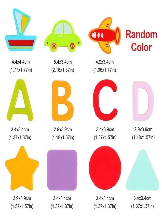 KERBRO 6 in 1 Baby Activity Cube Includes ABCD Letters Colorful Shape Sorter Vehicle Clock Piano Keys Alphabets-Tree Educational Learning Toy for Kids Multi Color - Image 4