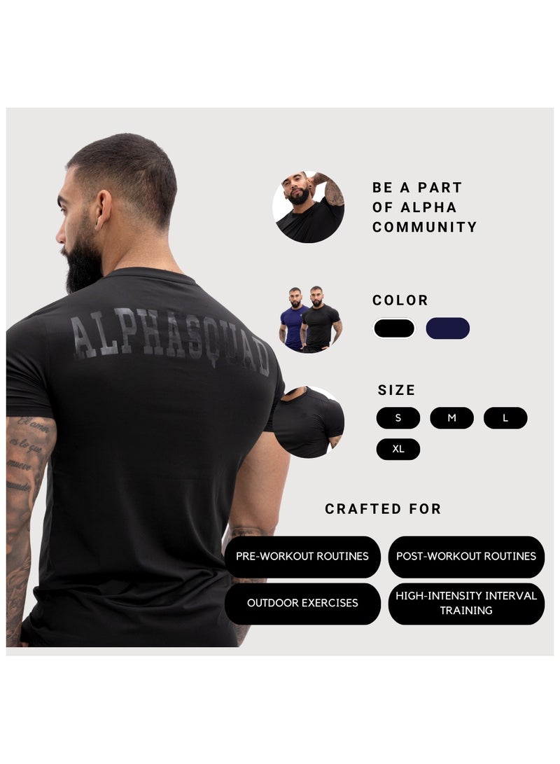 AlphaSquad AlphaSquad Athletic T-Shirts for Men - Image 5
