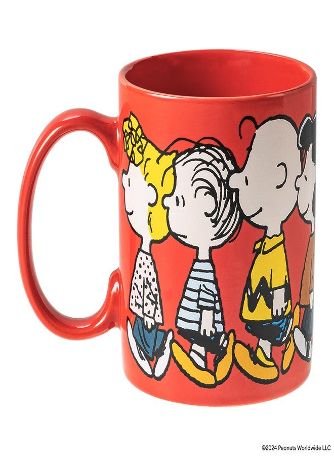 Uncanny Brands Peanuts Single Cup Coffee Maker Gift Set with 2 Mugs - Image 5