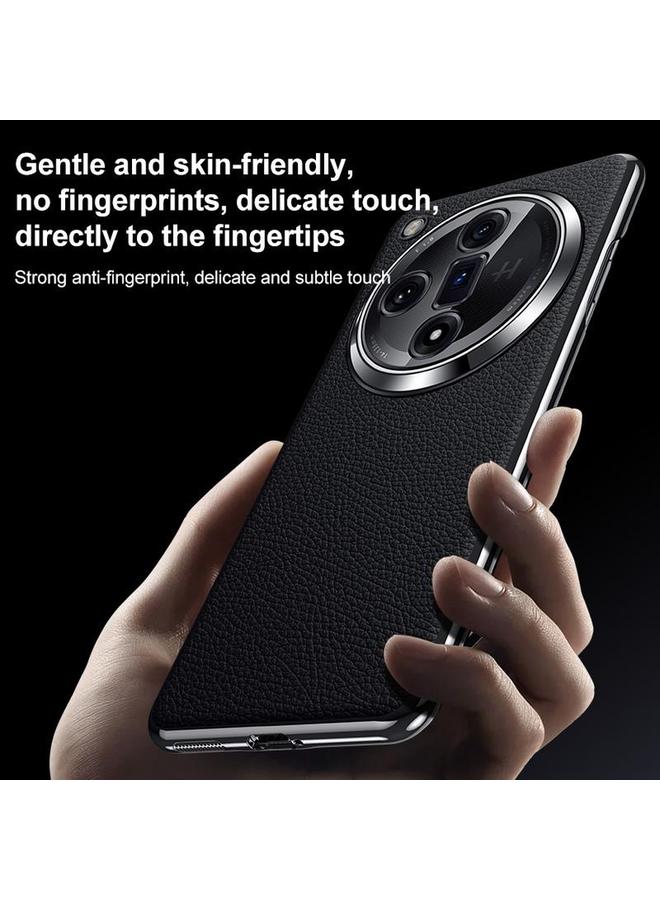 اس-توب جراب هاتف OPPO Find X7 من الجلد الطبيعي - Image 4