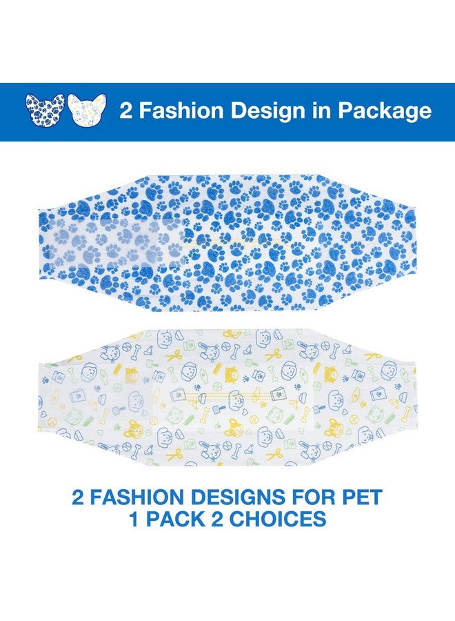 دونو حفاضات الكلاب الذكورية، أغطية الكلاب الذكورية التي تستخدم لمرة واحدة، 40 قطعة، حفاضات الكلاب، مؤشر البلل، أغطية بطن الكلاب المقاومة للتسرب، تقنية الجل سريعة الجفاف، حفاضات الجراء من أجل سلس البول المثير، مقاس صغير - Image 2