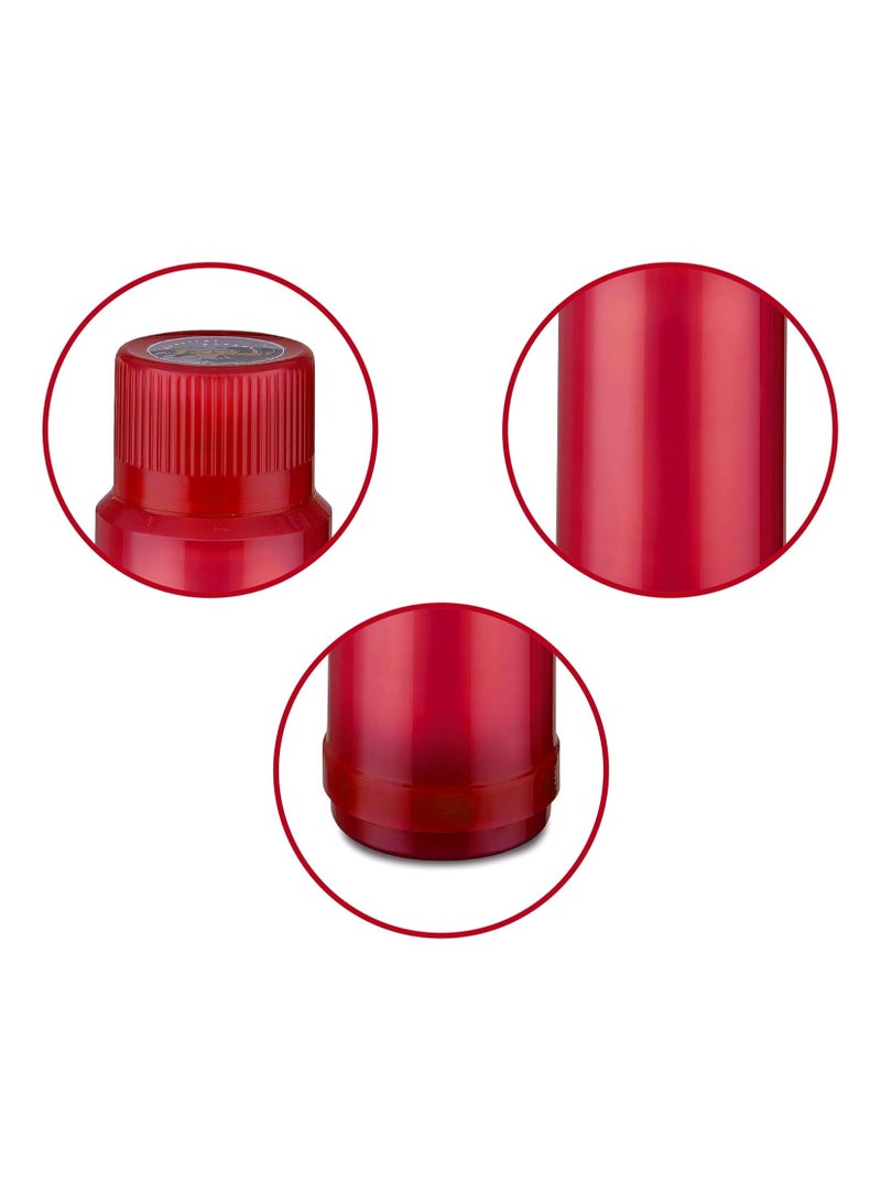 ROTPUNKT 1L Thermos Flask  Premium German-Made Vacuum Insulated Bottle with Lid/Cup - Image 2