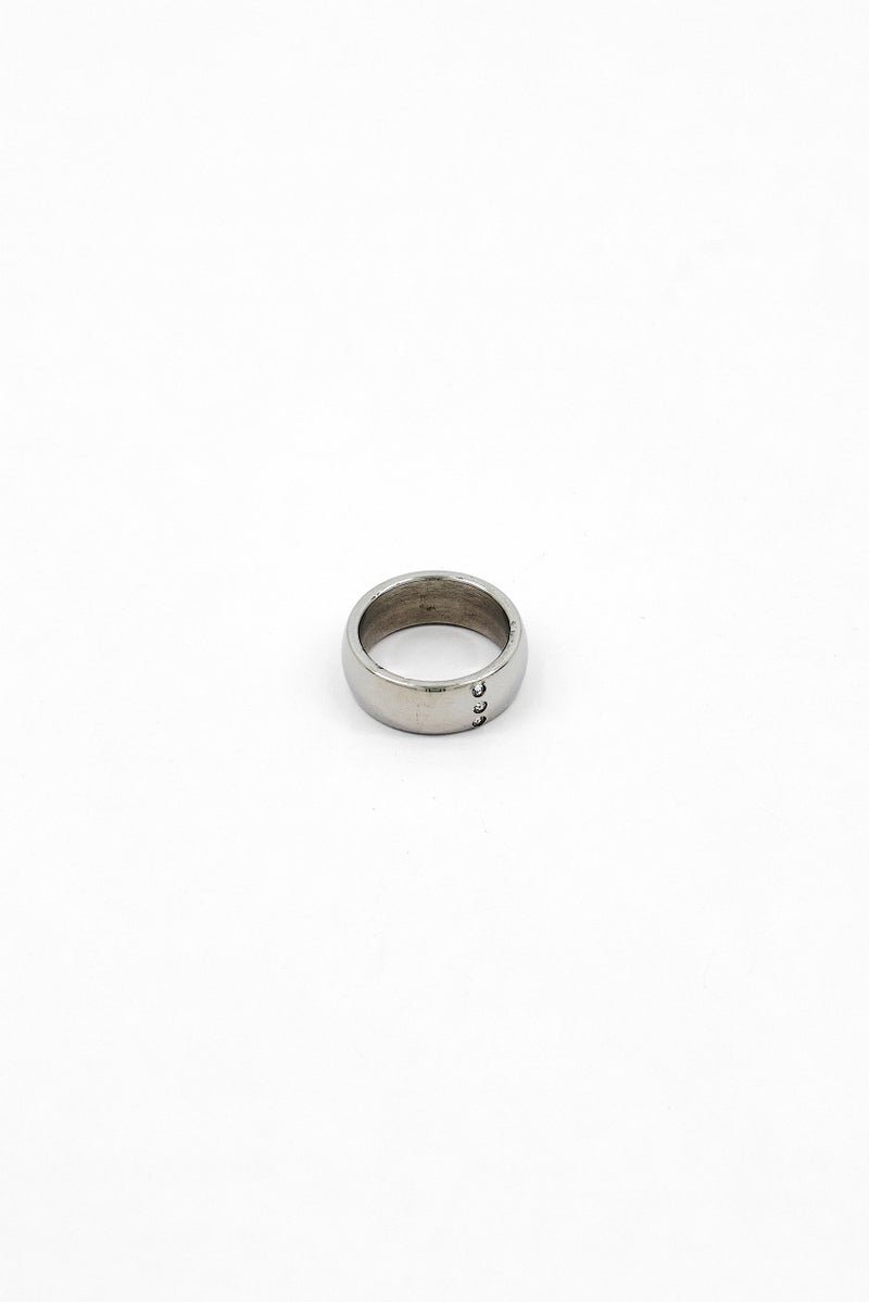 PARFOIS Women Fashionable Stainless Steel Ring, Silver  - Image 1