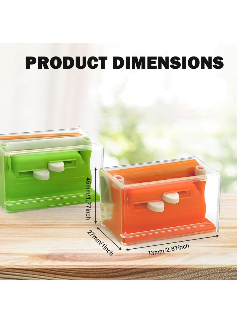 SYOSI Automatic Needle Threader Tool, Double Ended Threading Device for Hand Sewing with Dual Tips for Quick and Easy Thread Insertion Suitable for Elderly and Beginners 2 Pack - Image 2