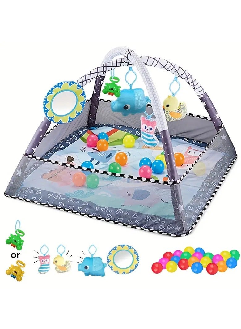A World of Music and Colors: Magical Piano Play Mat for Babies