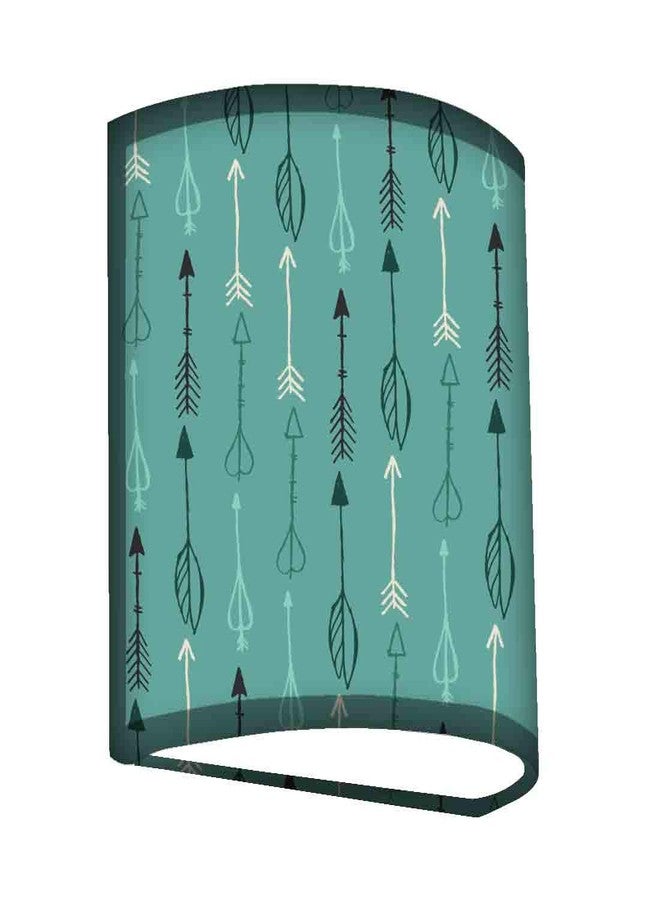 Nutcase 7W Wall Mounted Half Shade Lamp Lights , Green - Image 5