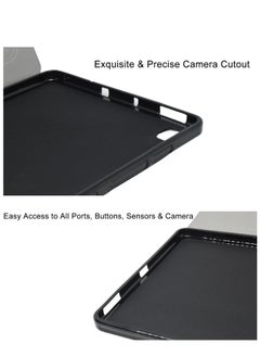 Kaku Leather Protective Case Cover For Samsung Galaxy Tablet S6 Lite P610/P615 Kaku Case Black  - Image 4