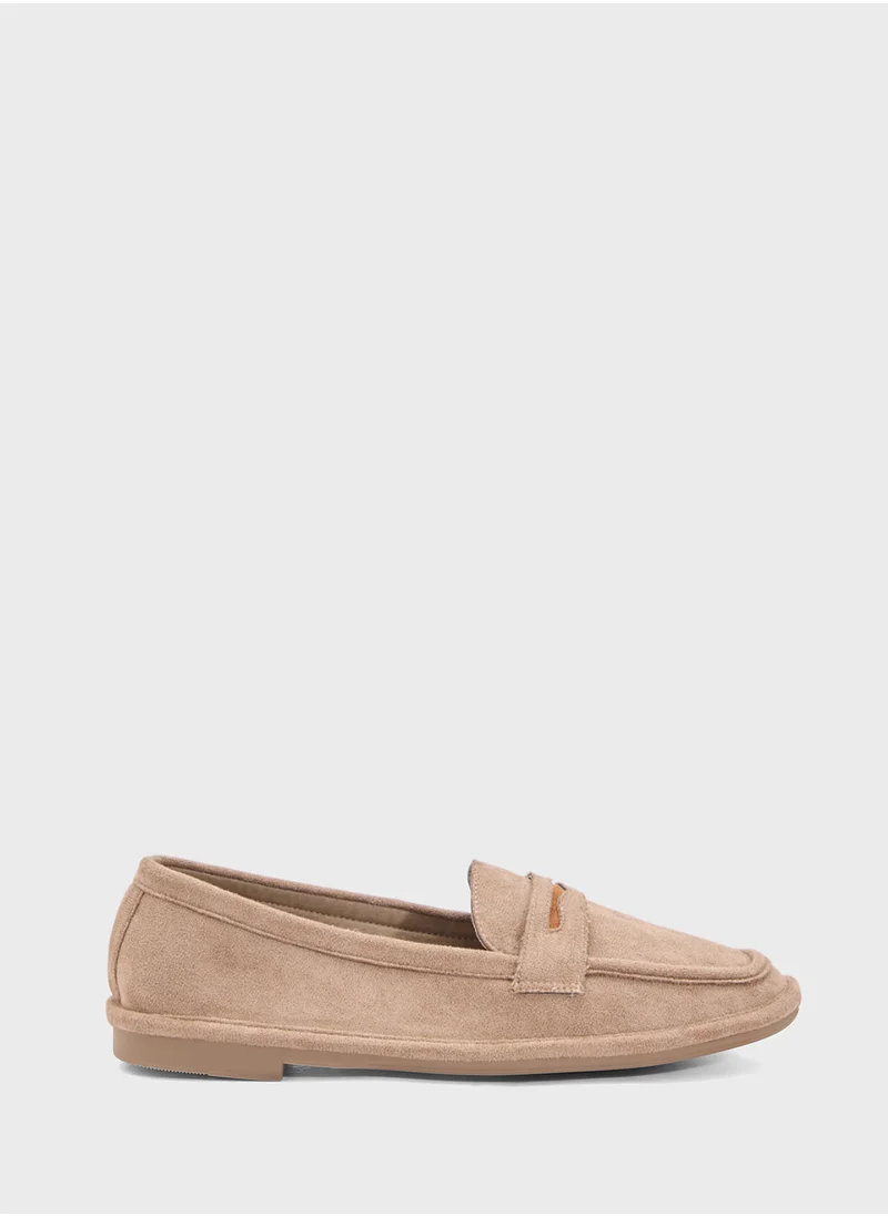 THE BROWN Ladies Penny Loafer