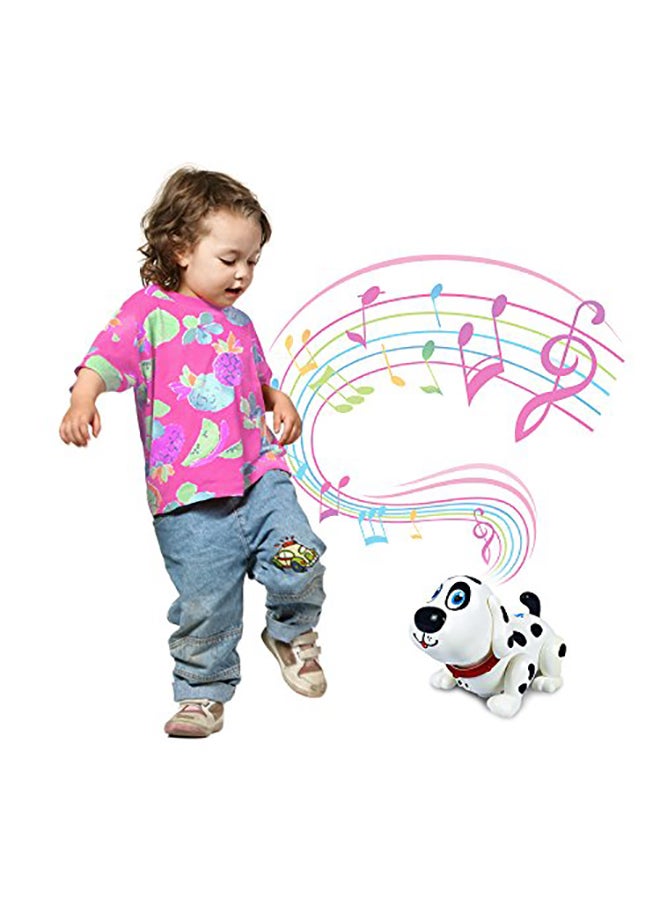 WEofferwhatYOUwant Robot Dog Harry – Electronic Interactive Dalmatian Puppy Toy for Toddlers – Touch-Activated, Singing, Barking, Walking – Smart Bump & Go Robot Pet Dog Toy for Kids Ages 2+ Dog Harry - Image 3