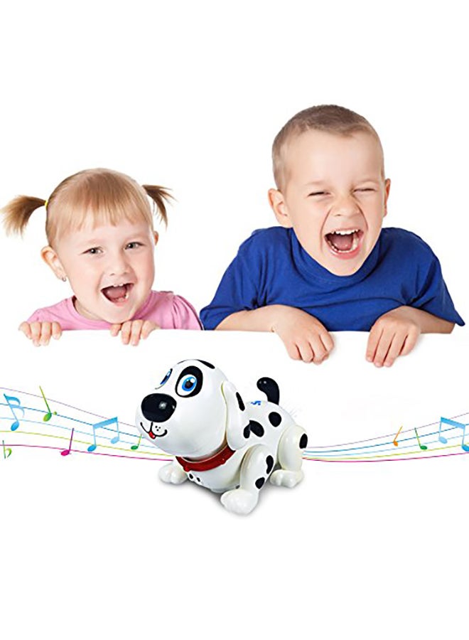 WEofferwhatYOUwant Robot Dog Harry – Electronic Interactive Dalmatian Puppy Toy for Toddlers – Touch-Activated, Singing, Barking, Walking – Smart Bump & Go Robot Pet Dog Toy for Kids Ages 2+ Dog Harry - Image 2