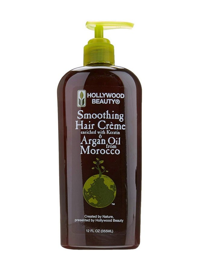 Hollywood Beauty Hollywood Argan Oil Smoothing Creme 12 Oz  - Image 2