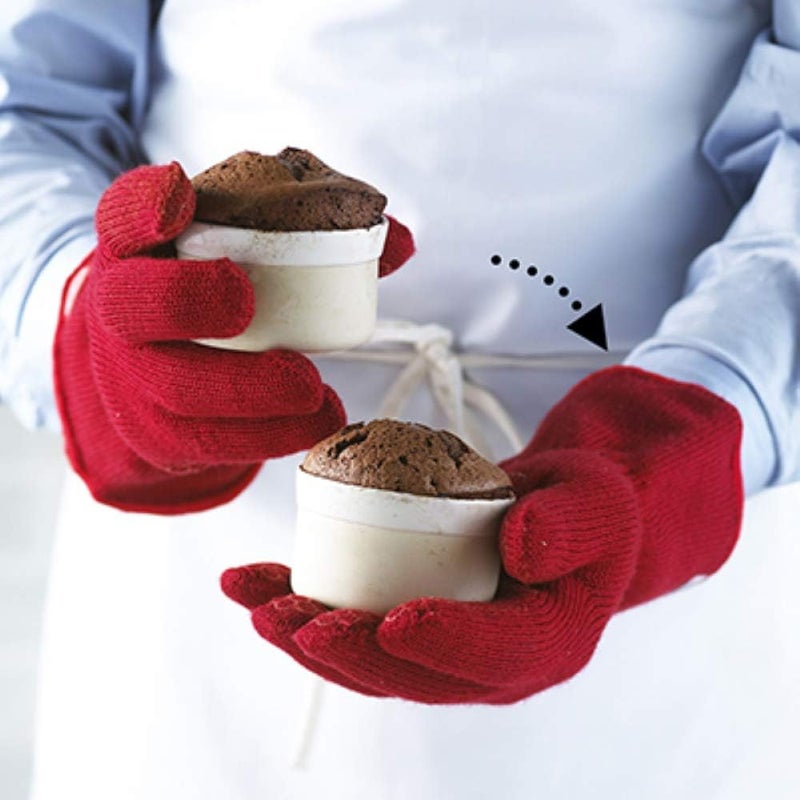 Trudeau Trudeau Kitchen Gloves ML Red  - Image 2