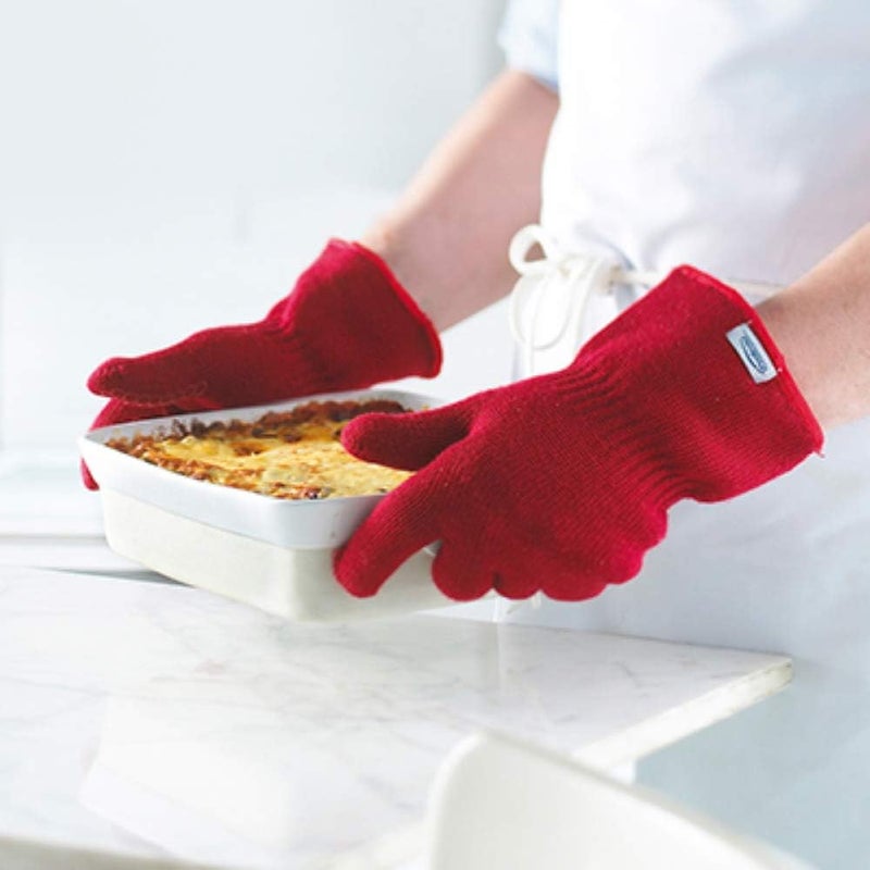 Trudeau Trudeau Kitchen Gloves ML Red  - Image 4