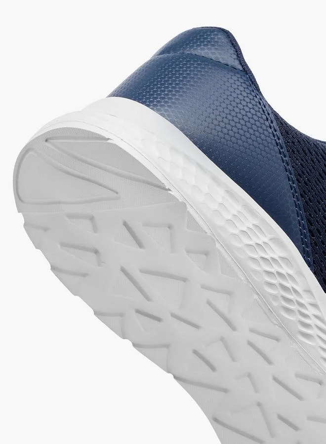 Oaklan by Shoexpress NAVY Textured Sports Shoes with Lace-Up Closure for Men | Best Price UAE