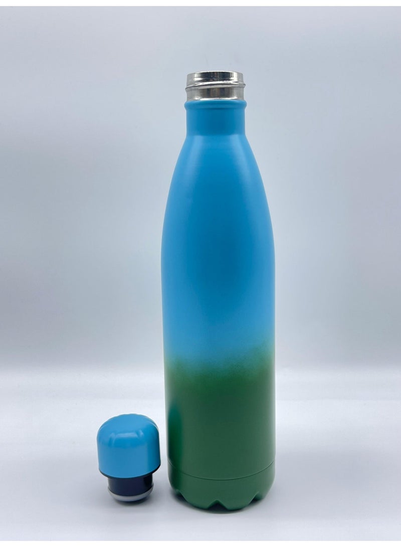 أو جي إس زجاجة مياه استانلس ستيل عازلة للبرودة 24 ساعة والحرارة 12 ساعة – أنيقة، محكمة الإغلاق وسهلة الحمل - Image 3