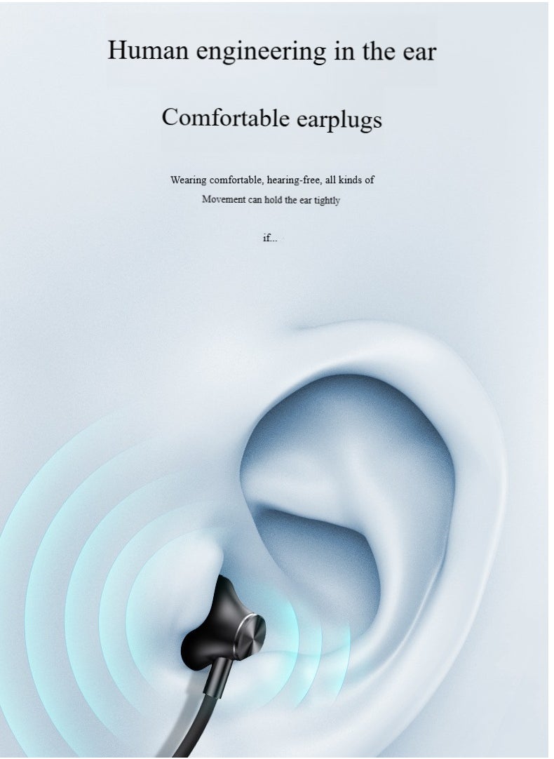 Bullets Wireless Earphones,Bluetooth 5.3 Headphones 4-Mics ENC Clear Call, Bluetooth Earbuds Touch Control 20 Playtime, IPX6 Waterproof TWS, Light-Weight Sport Earphones