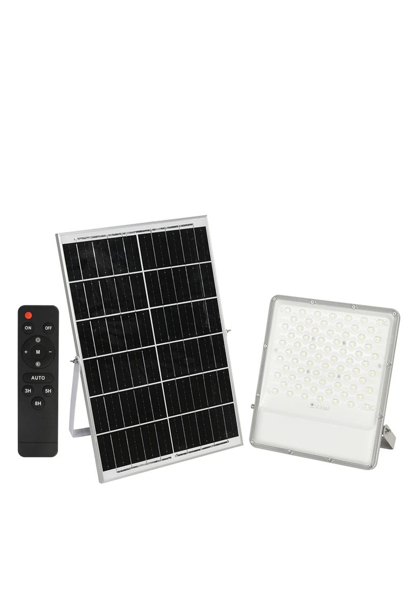 MHR 300W Solar Flood Light – 3 Colour Change LED Outdoor Lamp, 12H Runtime, IP65 Waterproof, High-Capacity Battery for Garden & Security Lighting - Image 1