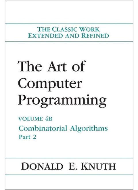 ART OF COMPUTER PROGRAMMING VOL 4B