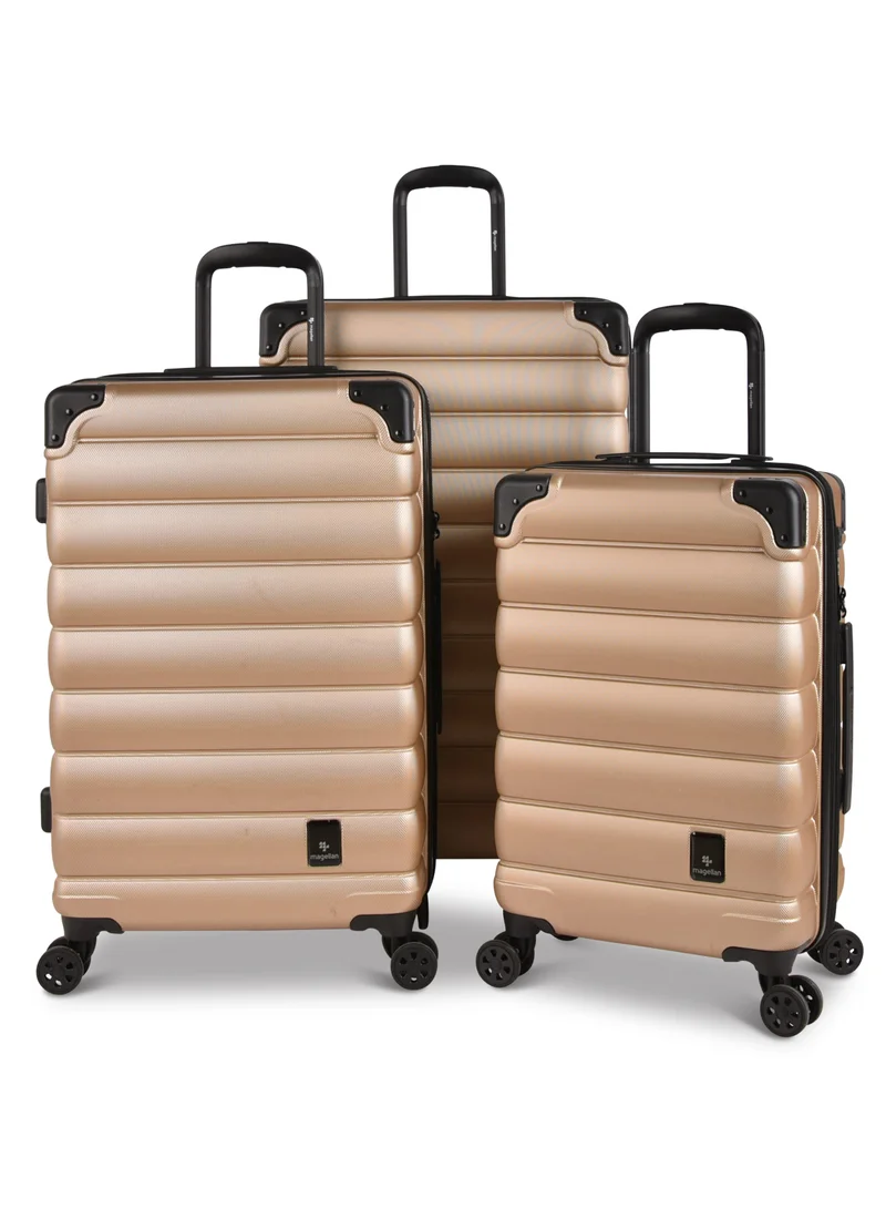 MAGELLAN Magellan Luggage set ABS Trolley Travel Bag 3Pc HK093/3P