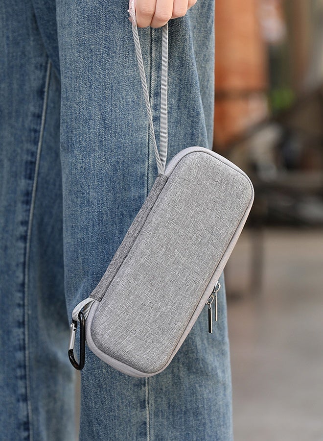 Portable Carrying Case Fit for DJI Osmo Pocket 3, Compact Travel Portable Storage Carrying Case, Portable Hard Storage Case, Hard Box Protective Shell Cover Bag, Carry Bag Pocket 3 Accessories (Grey) - Image 5