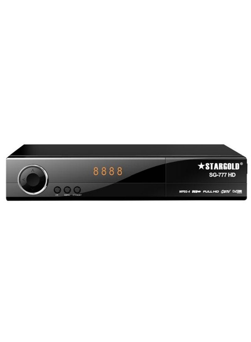Stargold SG-777 HD Satellite Receiver with MPEG4 and H.264 and AVC Support  - Image 1