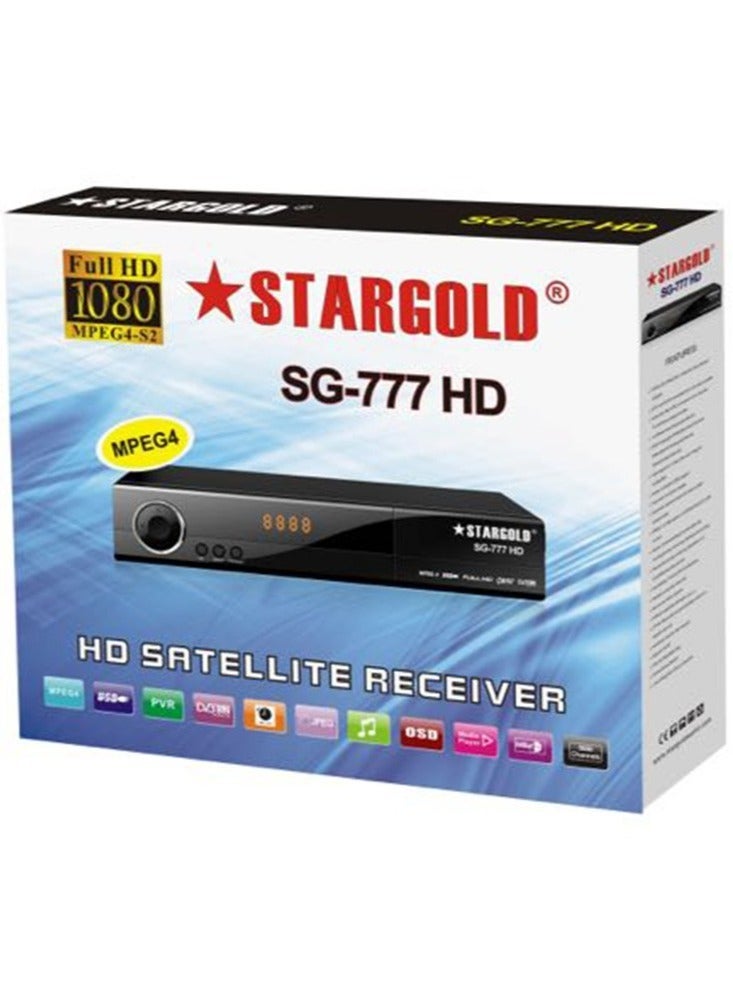 Stargold SG-777 HD Satellite Receiver with MPEG4 and H.264 and AVC Support  - Image 2