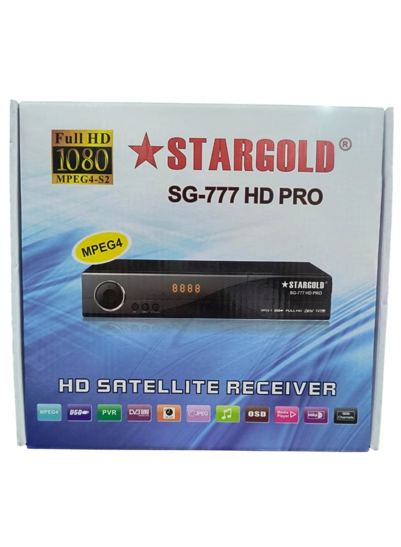Stargold SG-777 HD Satellite Receiver with MPEG4 and H.264 and AVC Support  - Image 3