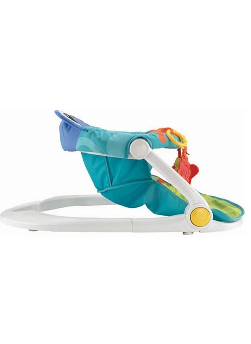 BABY SEAT Frog Themed Baby Play Sit Me Up Floor Seat Multicolour  - Image 3