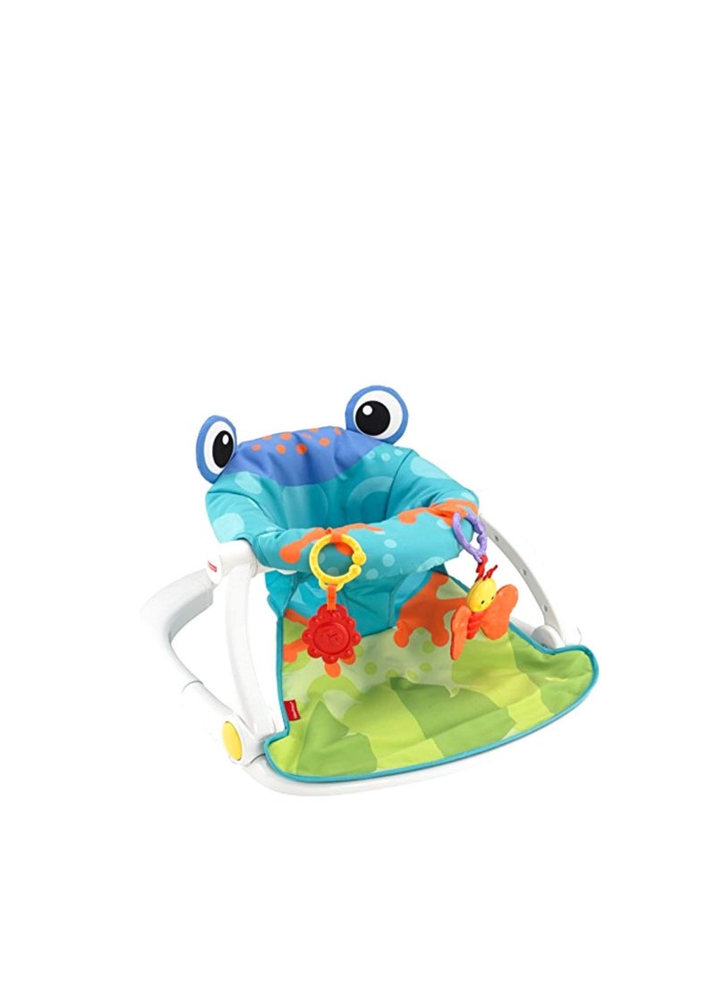 BABY SEAT Frog Themed Baby Play Sit Me Up Floor Seat Multicolour  - Image 5