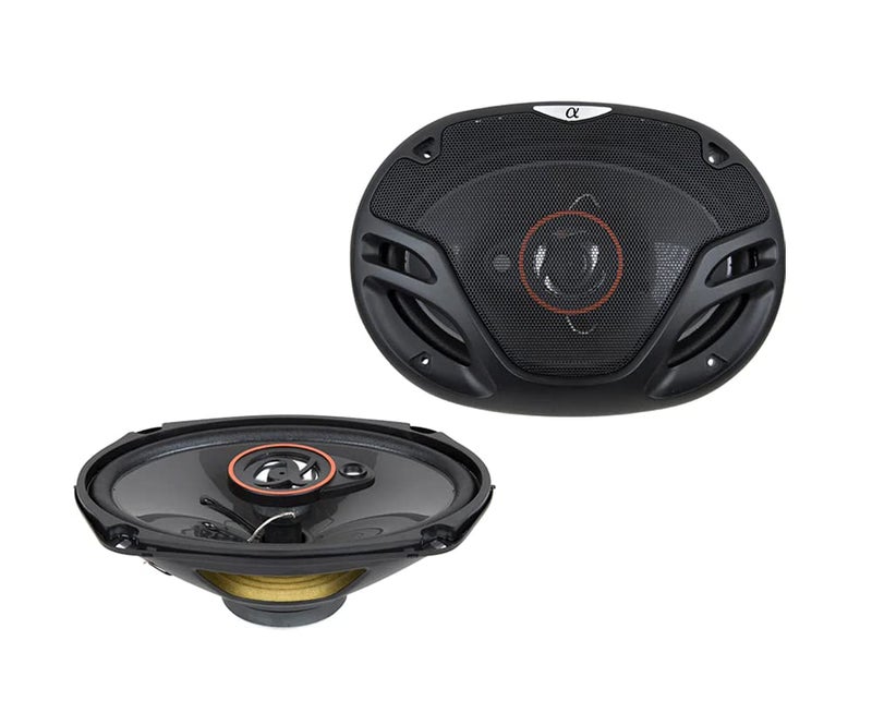 Alphasonik AS29 Loudspeakers 1 Pair of 6X9 500W Max 3-Way Speakers 4 Ohms Premium Quality Audio Door Speakers for Car or Truck Stereo Sound System - Image 1