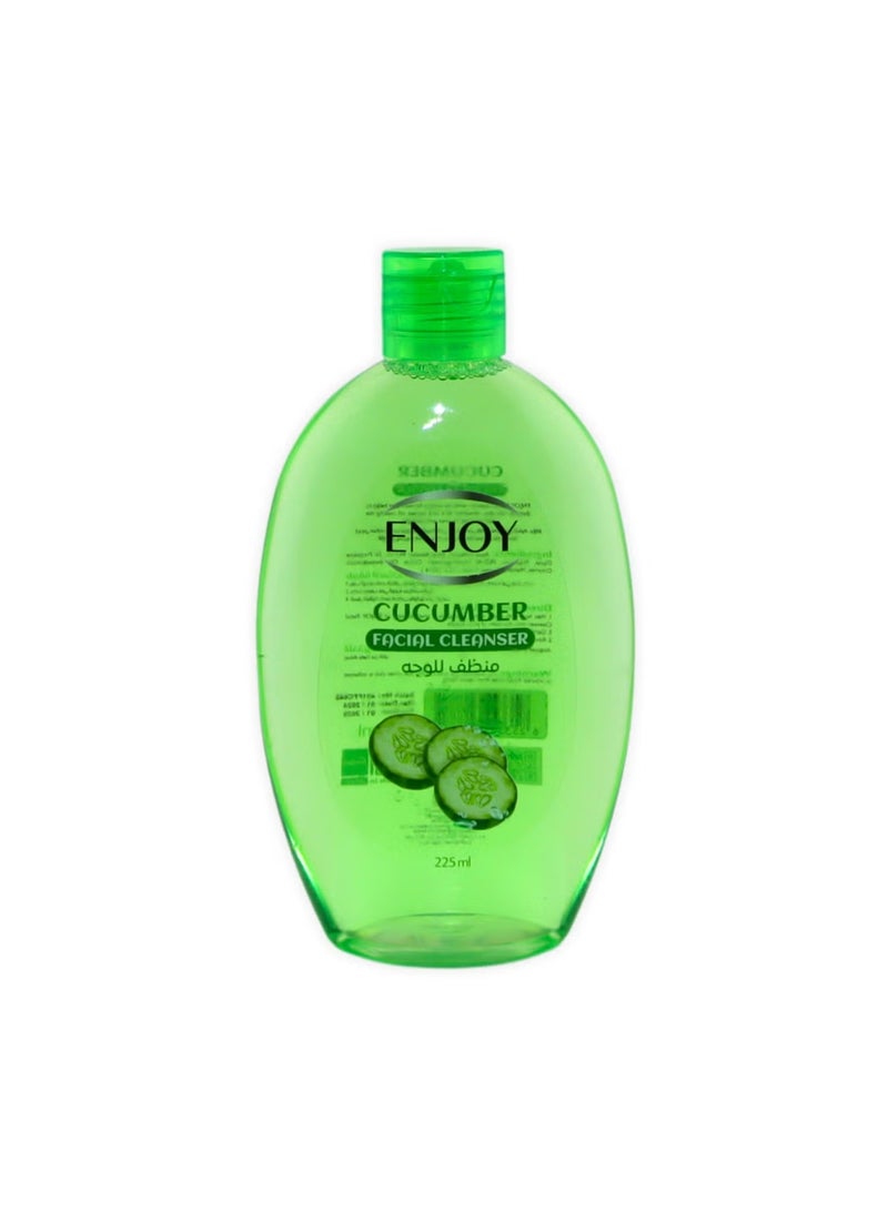 ENJOY Cucumber Facial Cleanser 225ml – Deep Cleansing & Hydrating | Removes Dirt, Oil & Makeup | Refreshing & Soothing - Image 2