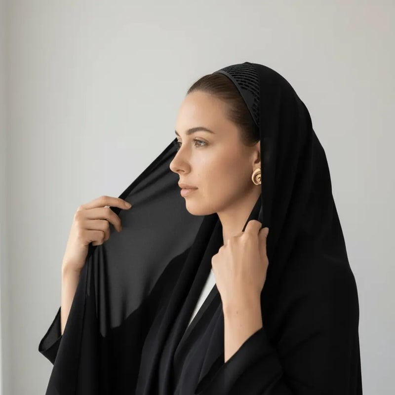 PETO 3D-Printed Non-Slip Hijab Grip Headband (Breathable & Lightweight) (MAC303) - Image 2