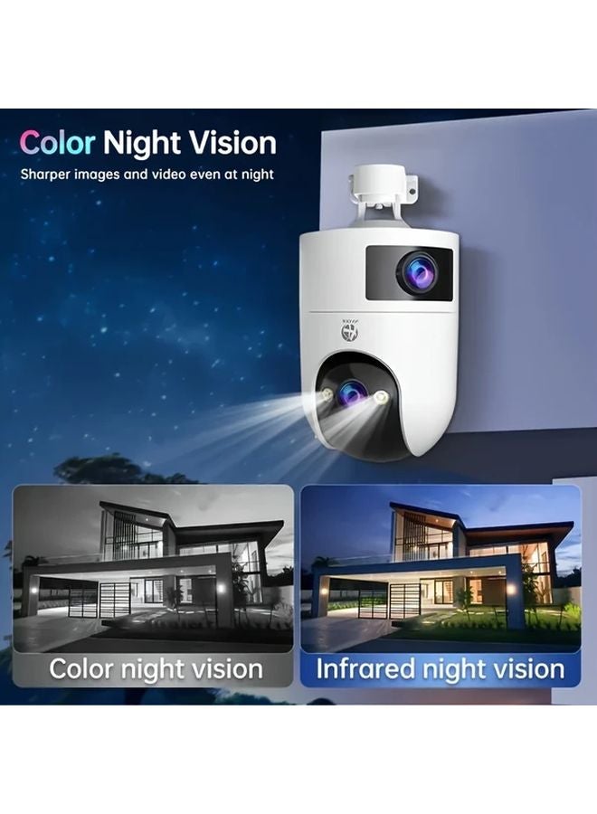 JOOAN 360 Panoramic Dual Lens Camera With Sound Detection IP66 Dustproof 5G WiFi HD Video - Image 4